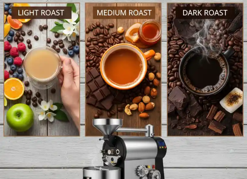 تاثیر رست کردن بر طعم قهوه