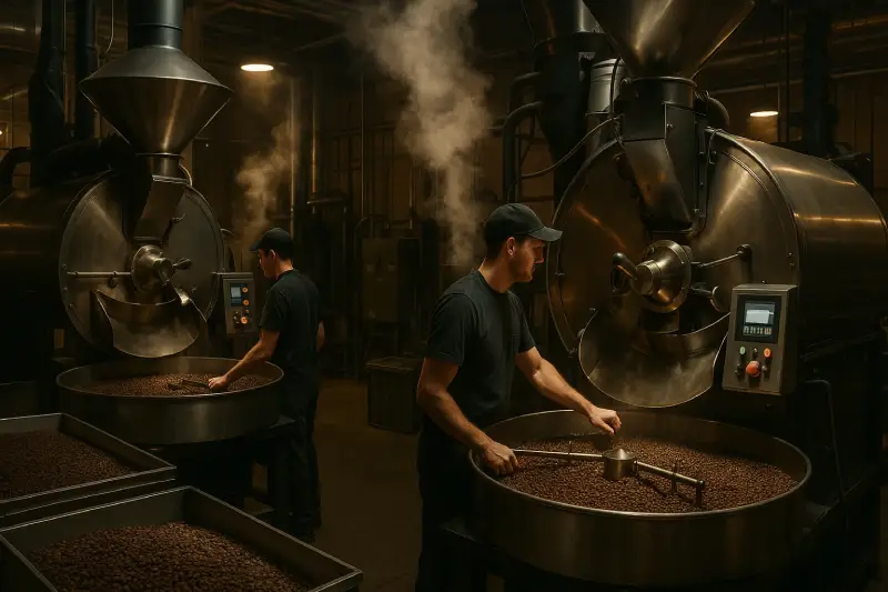 دستگاه های رست قهوه صنعتی
