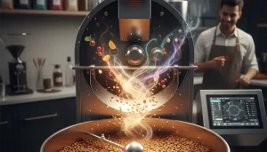 تاثیر گردش هوا در رست قهوه