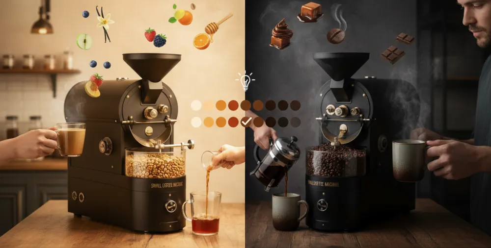 نقش زمان در رست قهوه