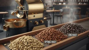 تاثیر زمان رست قهوه بر کیفیت دانه‌