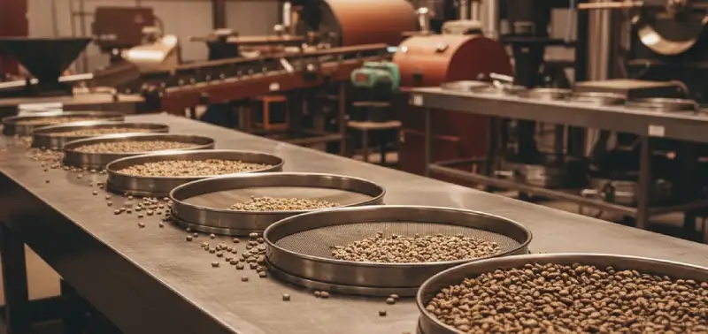 رست قهوه صنعتی