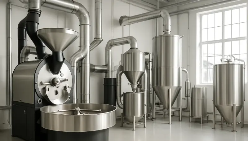 دستگاه های رست صنعتی  بزرگ