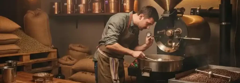 رست دستی قهوه