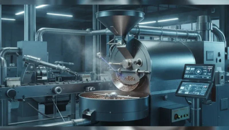 رست قهوه تولید انبوه